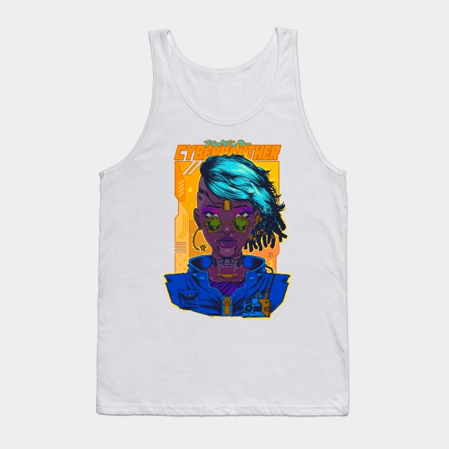 CyberPanther 05: The real power Tank Top by massai